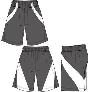 Patron ropa, Fashion sewing pattern, molde confeccion, patronesymoldes.com Short Futbol 9710 HOMBRES Shorts